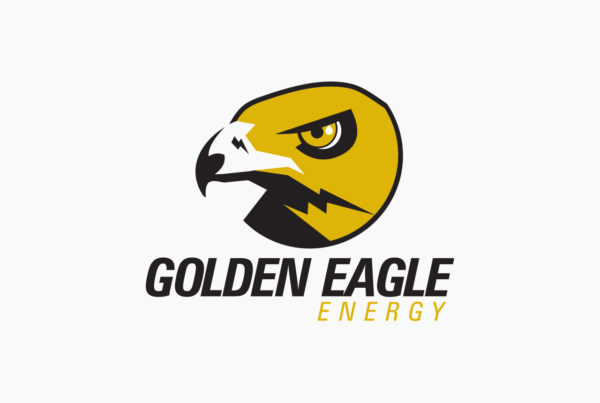Golden Eagle Energy Logo by HCD