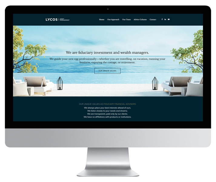 Lycos Asset Management Website by HCD