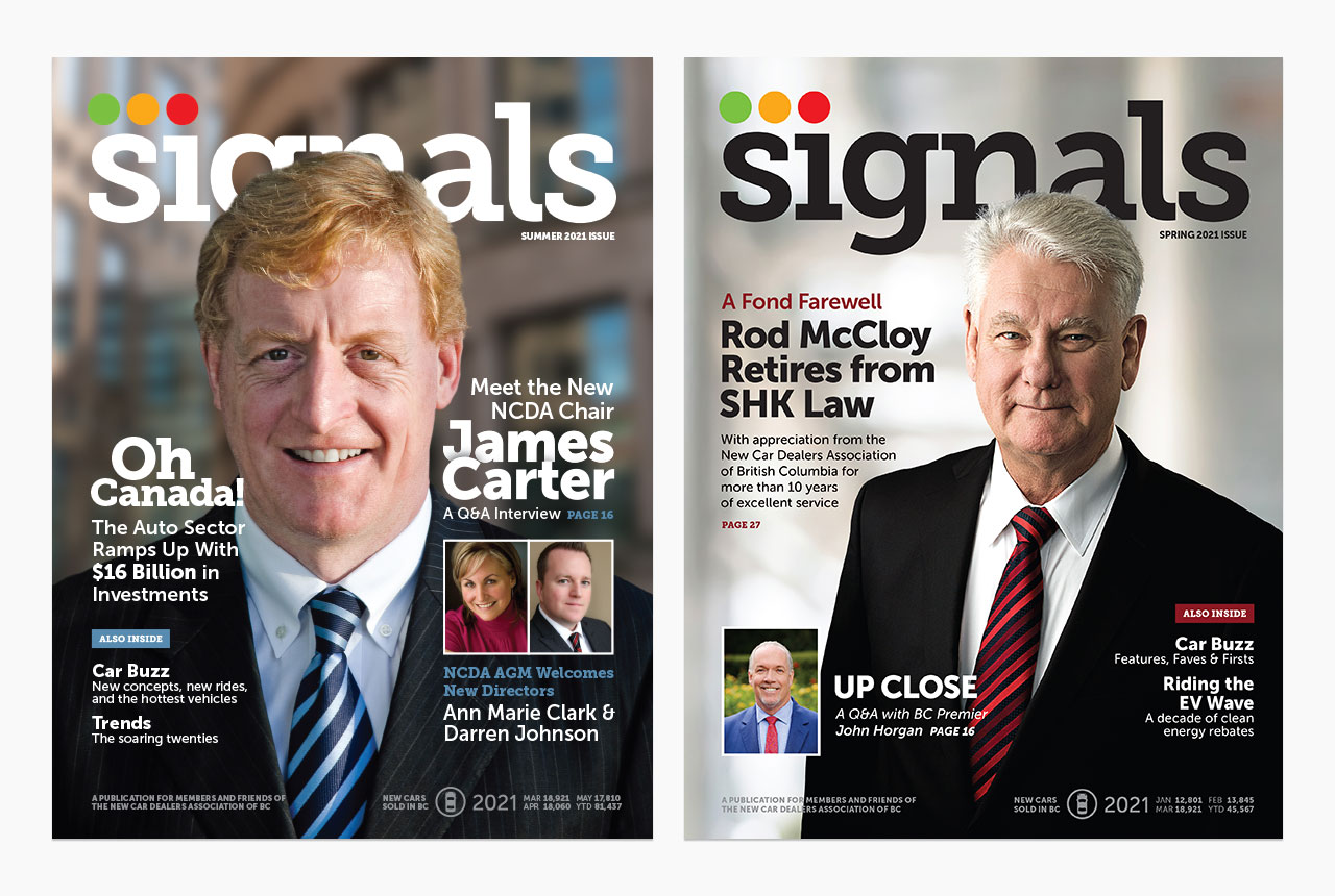Signals Magazine Covers