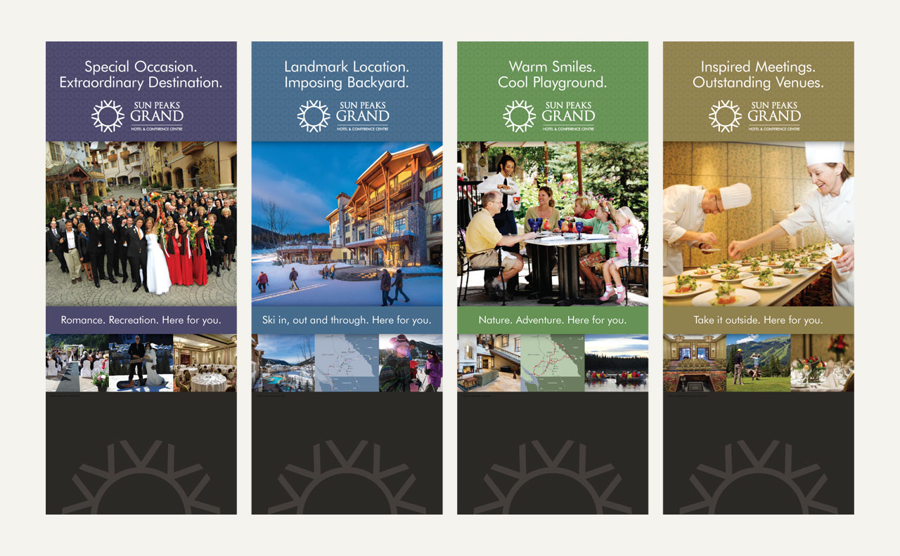 Sun Peaks Grand Hotel Banners by HCD