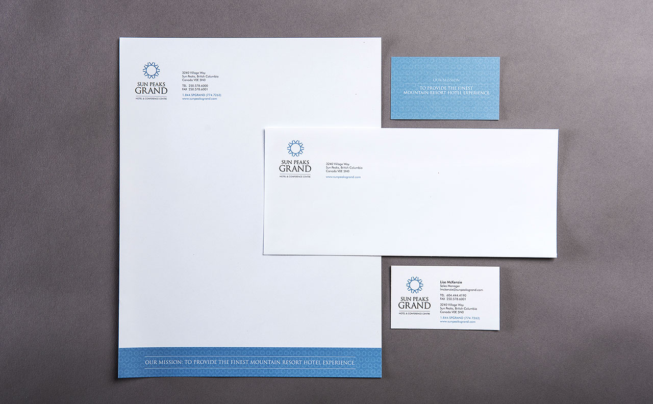 Sun Peaks Grand Stationery by HCD