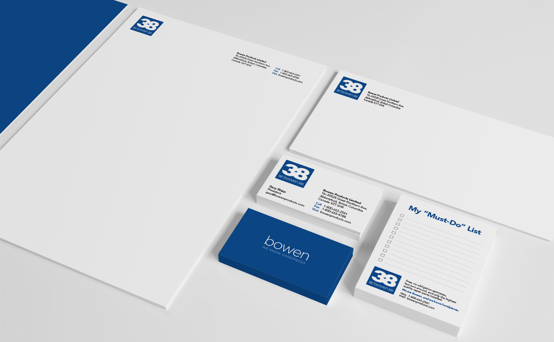 Bowen Stationery Package