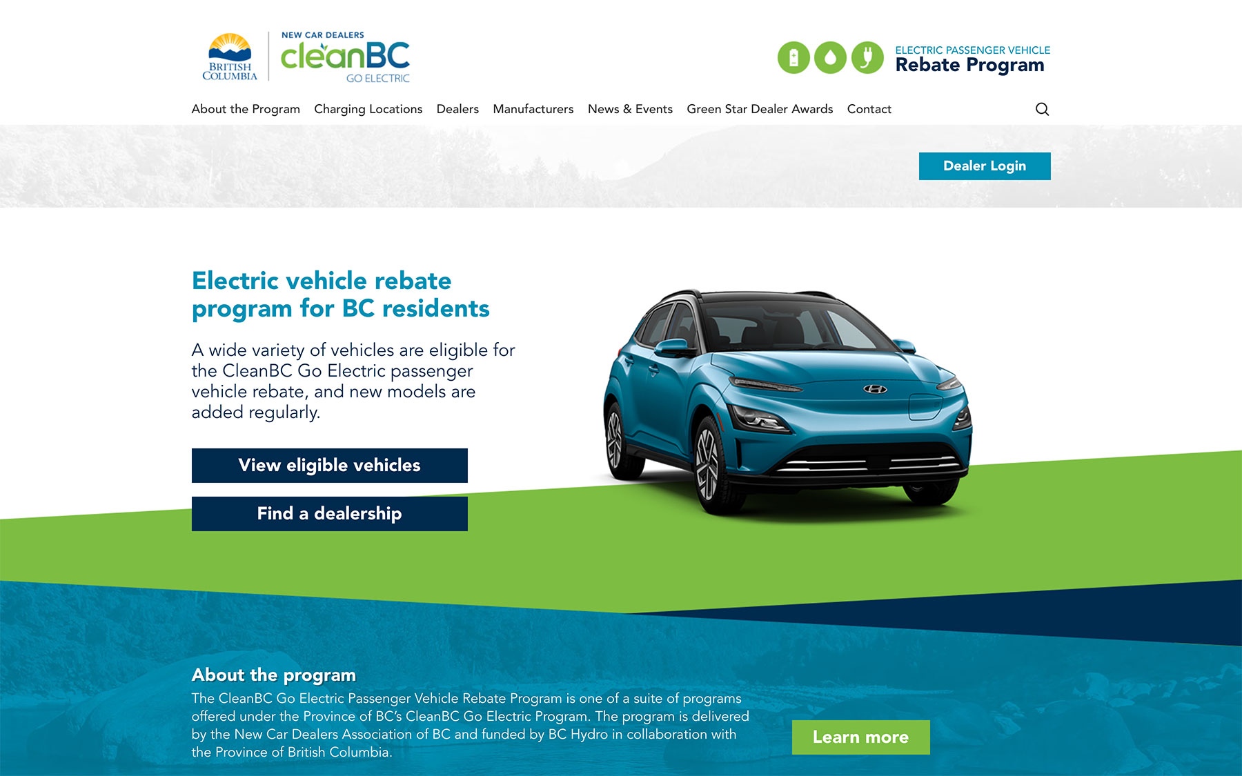 NCDA Go Electric Website