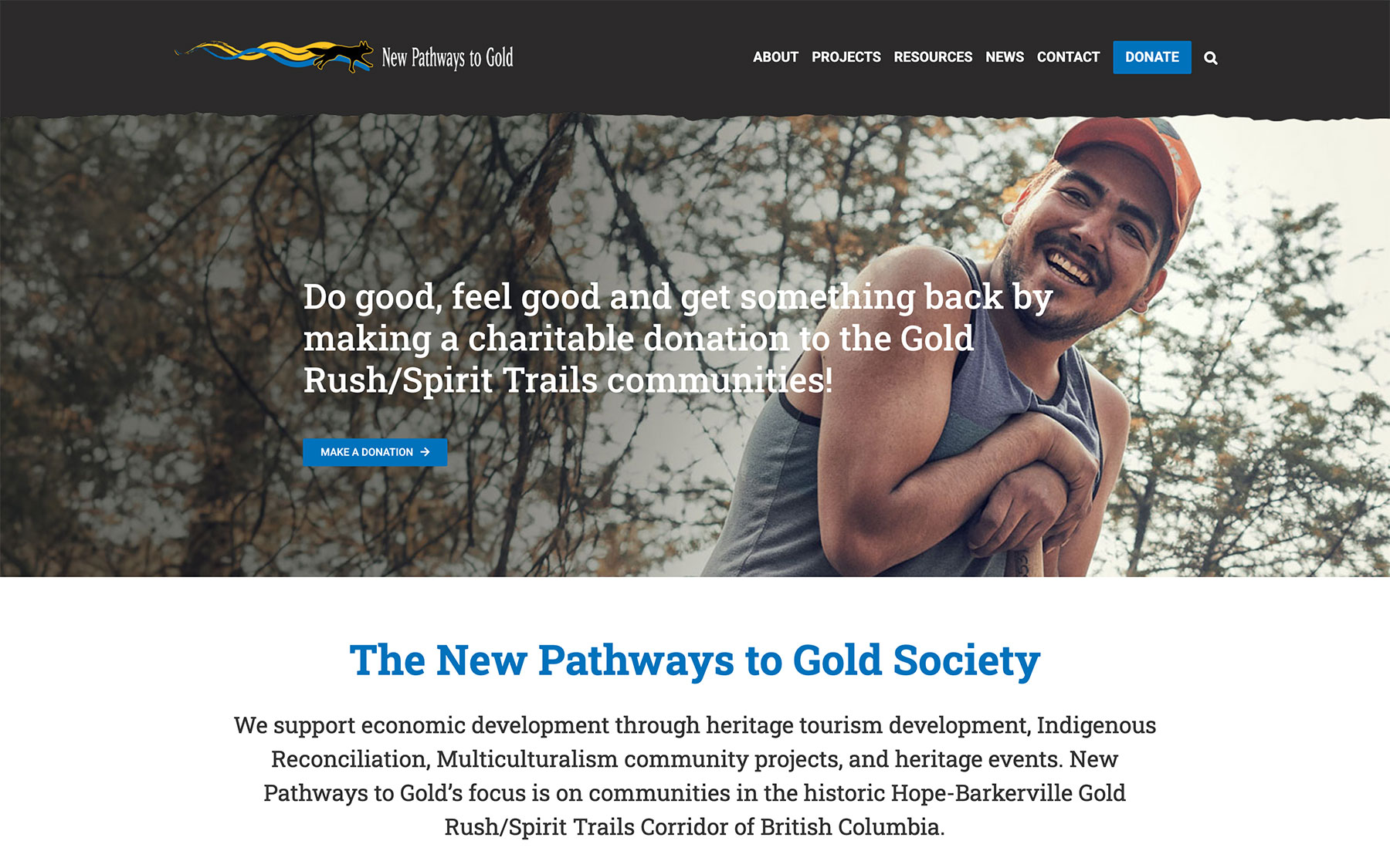 New Pathways to Gold Website