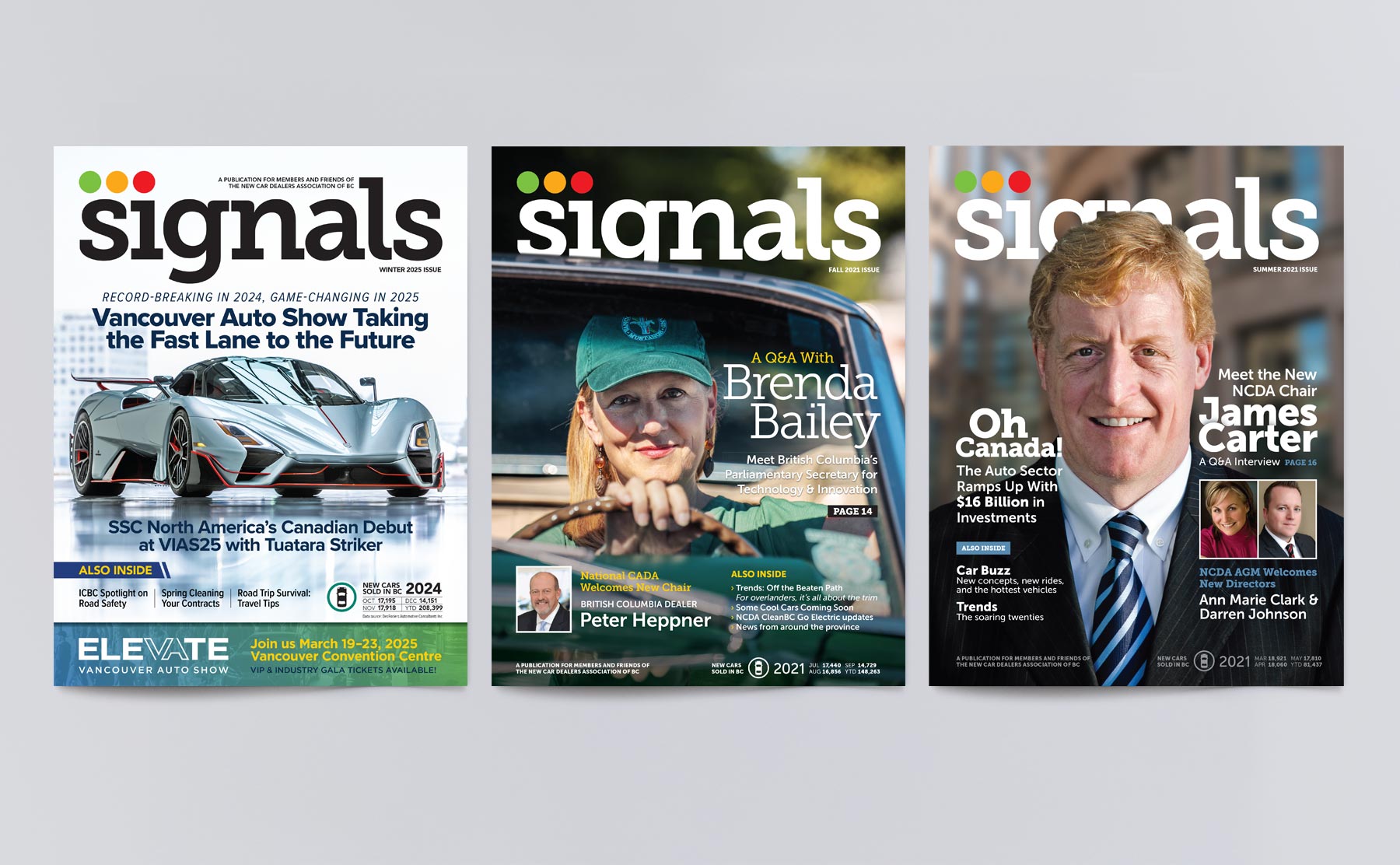 Signals Magazine Covers