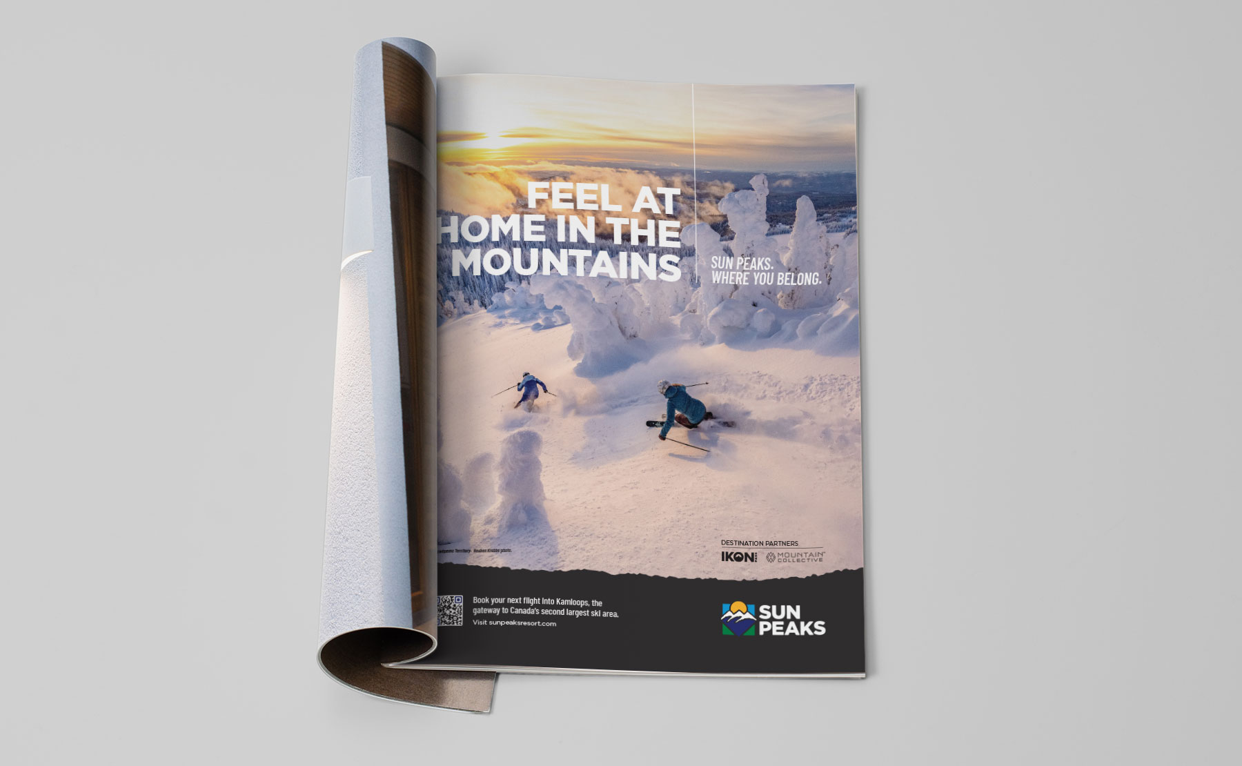 Sun Peaks Resort Print Ad