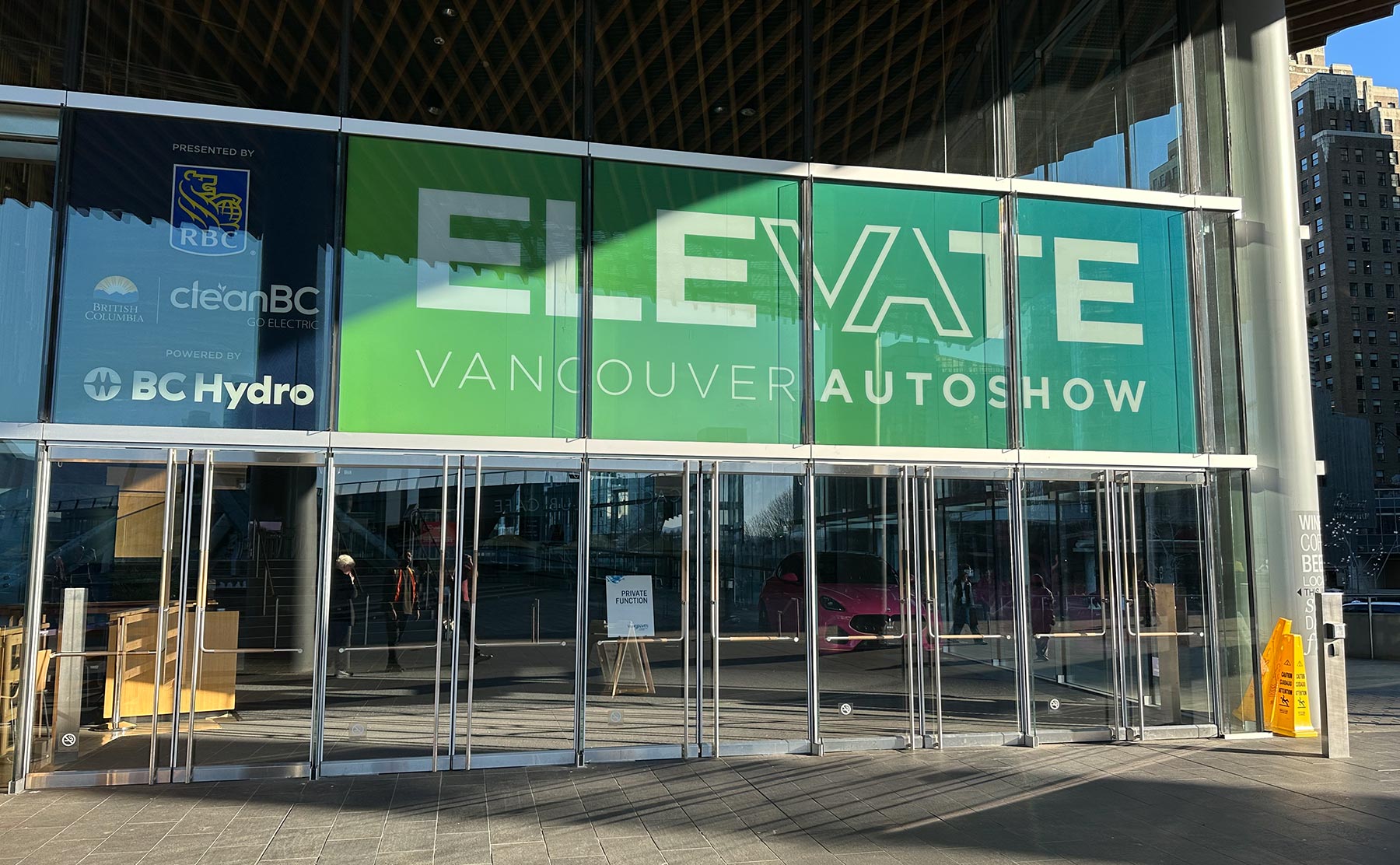 Vancouver Auto Show Signage