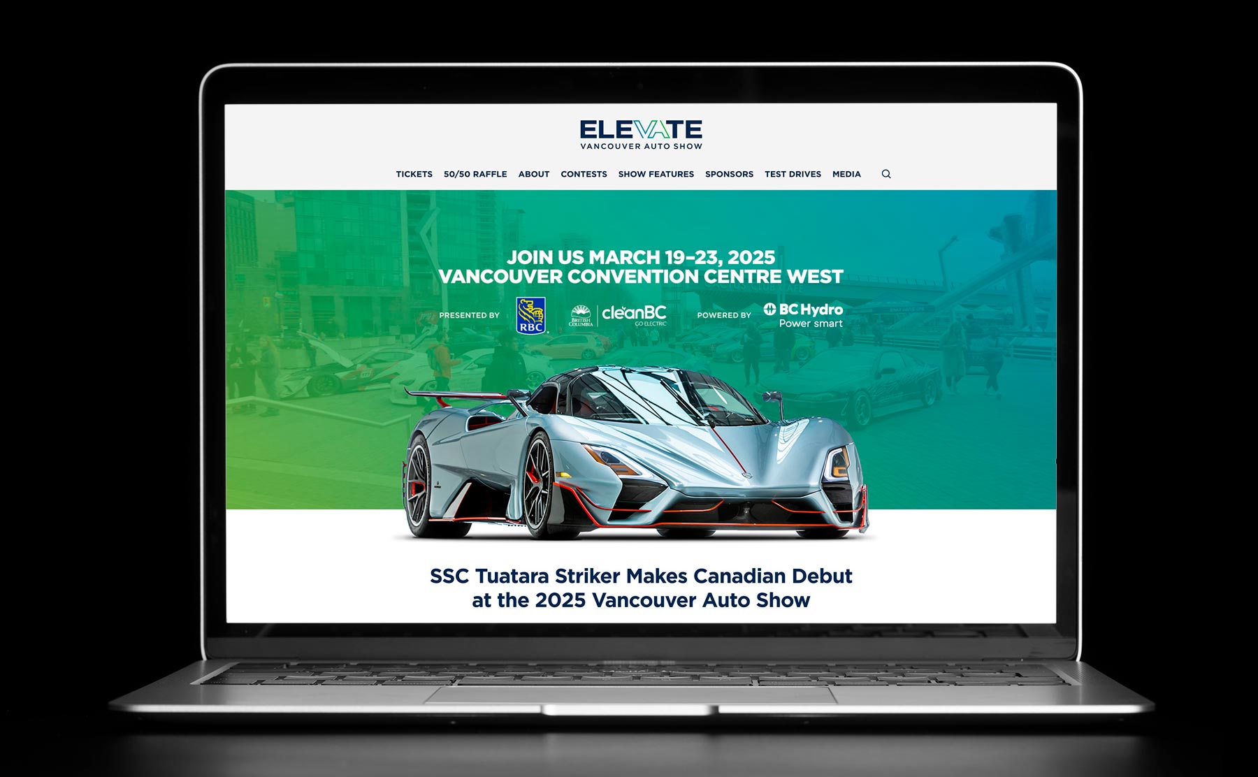 Vancouver Auto Show Website